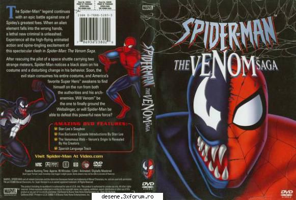 spider-man the venom saga [dvd, 2005] cineva imagine .iso dvd-ului spider-man the venom saga? cautat